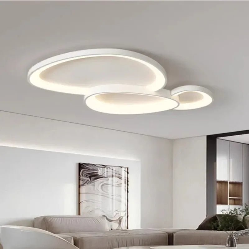 LED Ceiling Chandelier Lights with Remote Control for Living Room, Bedroom, Dining Room
