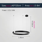 Stainless Steel Semicircle Chandelier for Modern Living Room & Dining Area