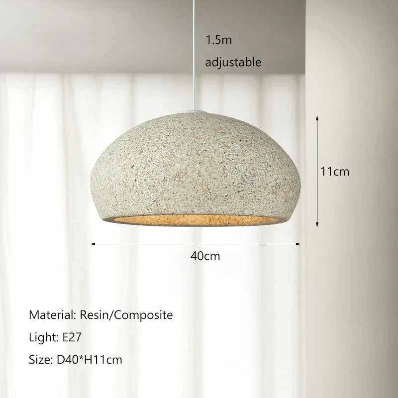 Wabi-Sabi Nordic Minimalist LED Pendant Lights for Home Decor and Ambient Lighting