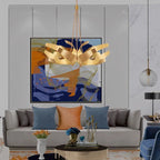 Modern LED Chandelier Pendant Ceiling Light for Stylish Indoor Dining Room