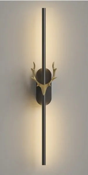 Deer Horn LED Wall Lamp for Staircase & Bedroom Decor