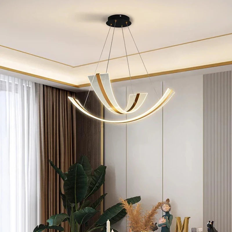 Modern Indoor Pendant Light Chandelier Ceiling Lamp LED Decorative Dining Room Lighting