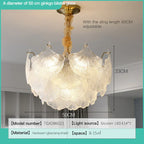 Shell Chandelier: Modern French Luxury Lighting for Nordic INS Wind Bedroom