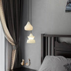 Alabaster Pendant Lights LED Designer Hanging Lamps For Living Room