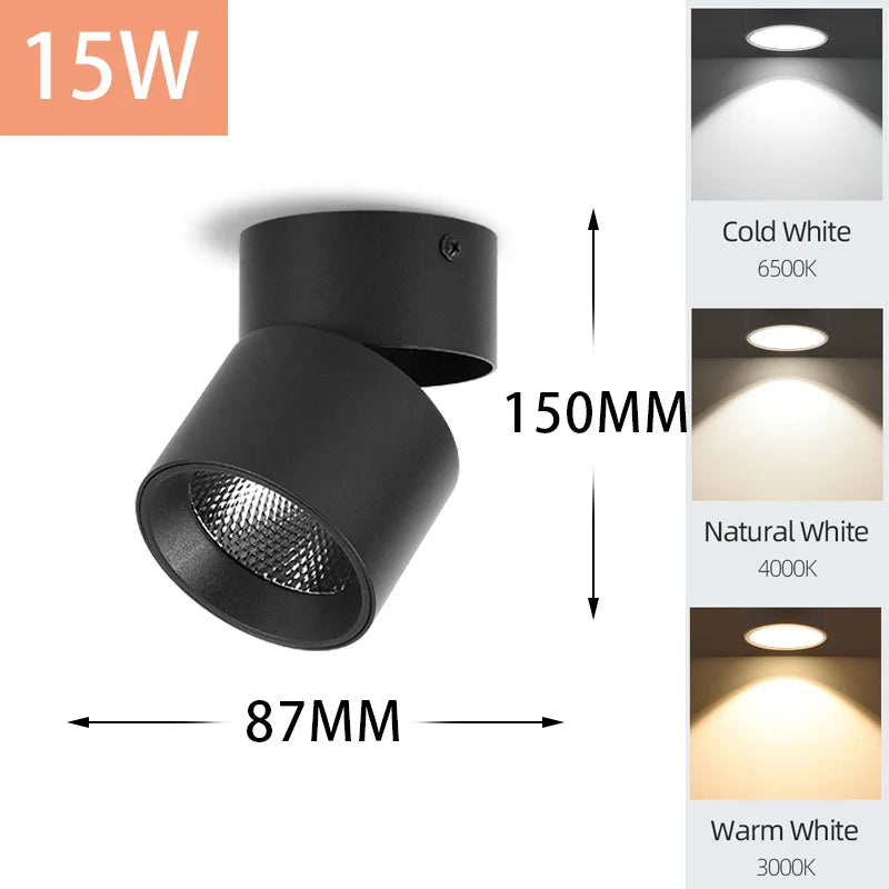 LED Downlight Ceiling Spotlights 5/10/15/25W for Indoor Kitchen Lighting