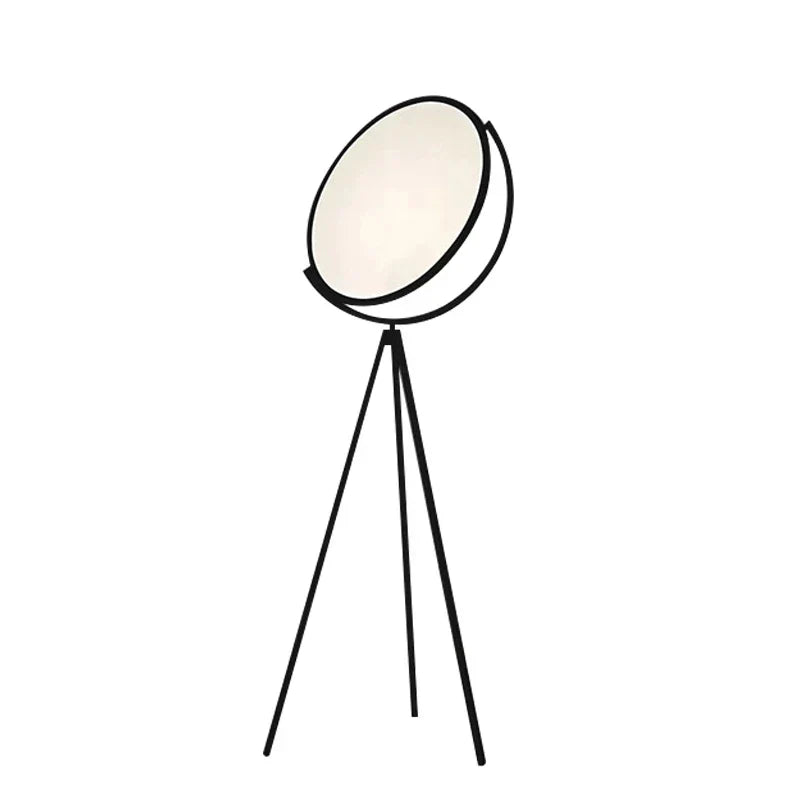 Tripod Moon Floor Lamp: Modern Art Design for Living Room, Study, Hotel - Eye Protection