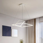 Modern Minimalist LED Ceiling Chandelier Dimmable Bedroom Living Room Lighting