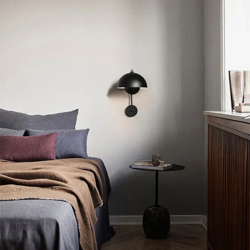 Colorful LED Bedside Wall Lamp for Bedroom Living Room Hotel Children Room