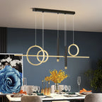 Modern LED Chandelier Dimmable for Dining Room Kitchen Bar Pendant Lighting