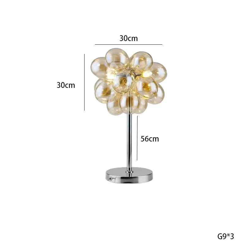 Modern Colour Bubble Chandelier for Living Room Bedroom Decor, Industrial Pendant Lighting