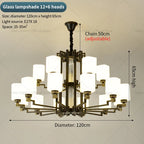 2024 New Duplex Villa Chandelier: High Jump Floor Hollow Lamps Lighting