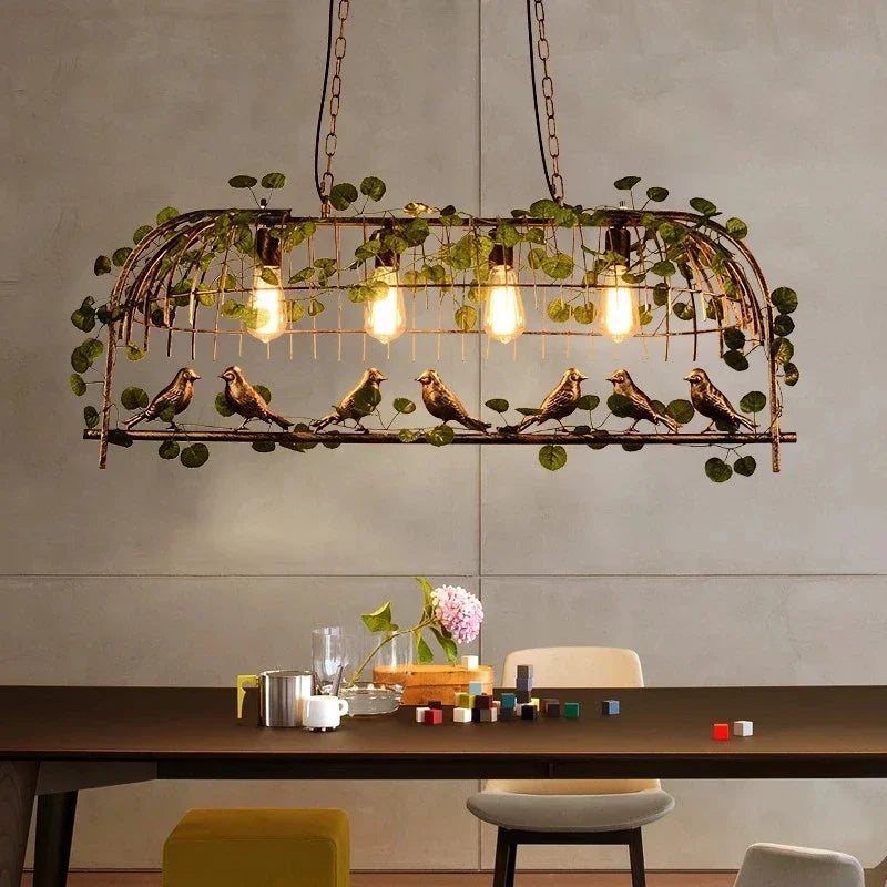 Birdcage Pendant Lights: Elegant Decoration for Restaurants, Bars, and Living Rooms