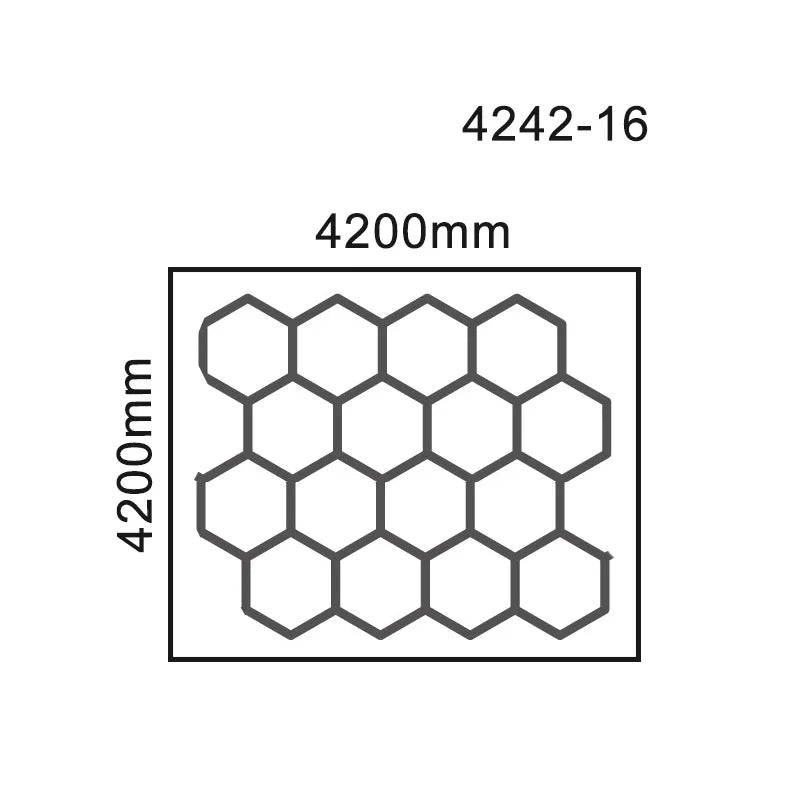 Hexagon LED Ceiling Light: High-Performance, Best-Selling, Honeycomb Design