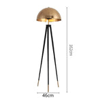 Metal Floor Lamp: Nordic Designer Standing Light for Living Room, Bedroom