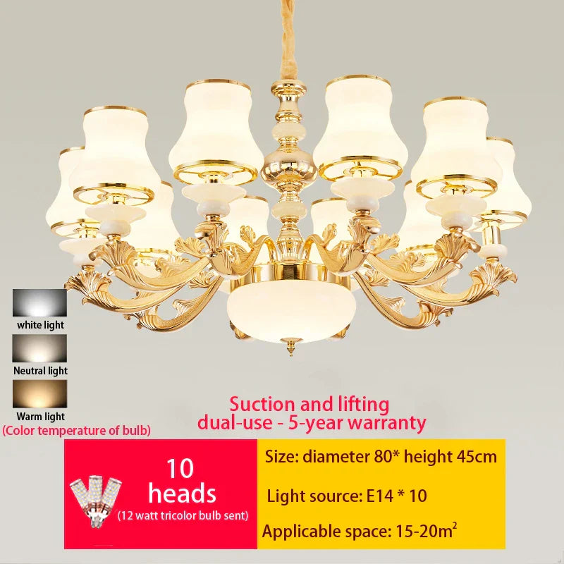 European Modern Chandelier Combination Package: Hot Selling Living Room Dining Room Bedroom Lamps