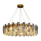 Crystal LED Chandelier: Modern Luxury Room Decor Pendant Light for Home, Bedroom, Restaurant & Ceiling