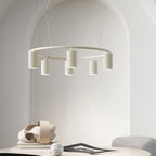 Nordic Macaron Led Chandelier Dining Pendant Lights for Living Room and Bar
