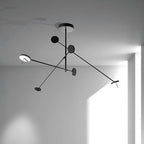 Rotatable Arm LED Chandelier: Minimalist Nordic Design for Living/Dining/Hall Light