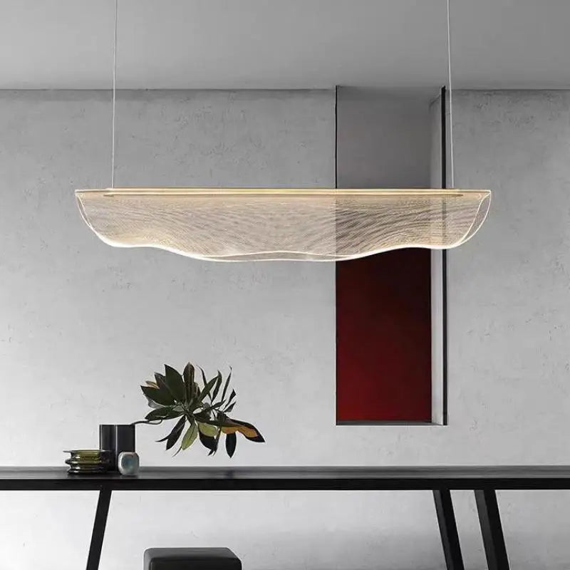 Starry Sky Acrylic LED Chandelier for Modern Living, Dining, Kitchen, Bedroom Lighting