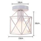 Retro Vintage Ceiling Chandelier for Home Living Room Decor