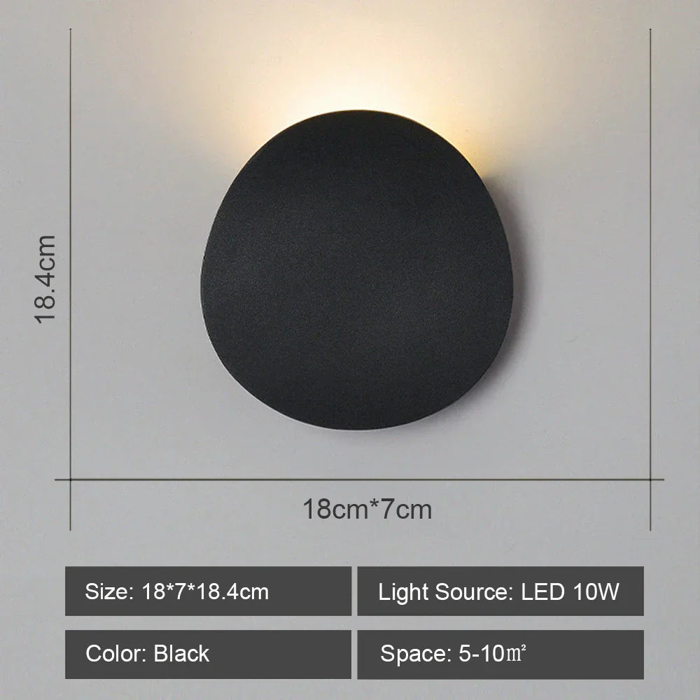 LED Acrylic Wall Light Shade for Bedroom Living Room Home décor