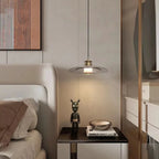 Glass Wall Lamp: Nordic Minimalist LED for Dining, Living, Bedroom