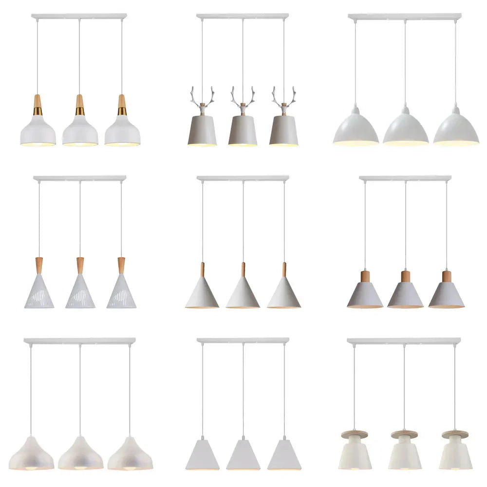 Sleek LED Pendant Lamps - Modern Loft Chandeliers for Home Decor and Lighting Fixtures