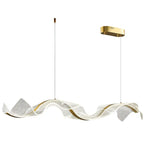 Gold Acrylic LED Pendant Lamps - Nordic Design for Home Decor Lighting
