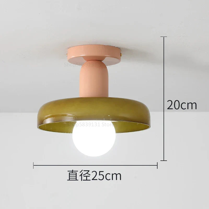 Colorful Glass Pendant Lights for Modern Decor and Lighting in Living Room and Restaurant