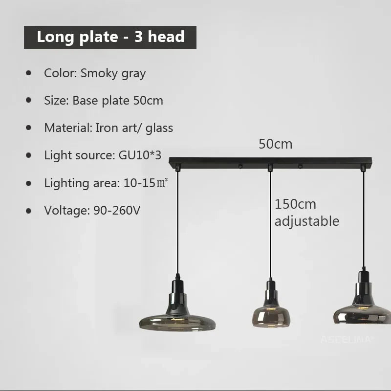 Modern LED Chandelier for Dining Room, Bedroom, Bar - Nordic Minimalist Home Decor