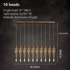 Branch Art Cage Crystal Chandelier for Modern Dining Room Lighting