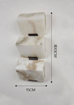 Marble LED Wall Lamp for Modern Bedroom and Home Decor