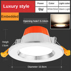 LED Downlight Ceiling Spotlights 5/10/15/25W for Indoor Kitchen Lighting