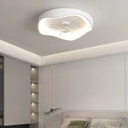 Modern Fan Chandelier LED Ceiling Light with Remote Control - Bedroom Kitchen Lighting