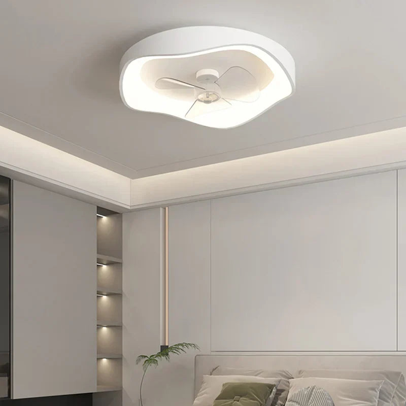 Modern Fan Chandelier LED Ceiling Light with Remote Control - Bedroom Kitchen Lighting