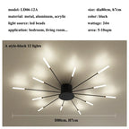 Modern LED Ceiling Chandelier for Home Lighting and Bedroom Luster