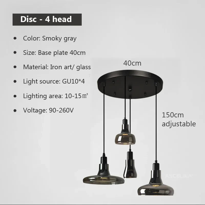 Modern LED Chandelier for Dining Room, Bedroom, Bar - Nordic Minimalist Home Decor