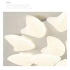 Aisal Flower Ceiling Chandelier with Remote Dimming for Modern Home Decor