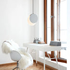 Crescent Moon LED Pendant Chandelier for Modern Minimalist Decor