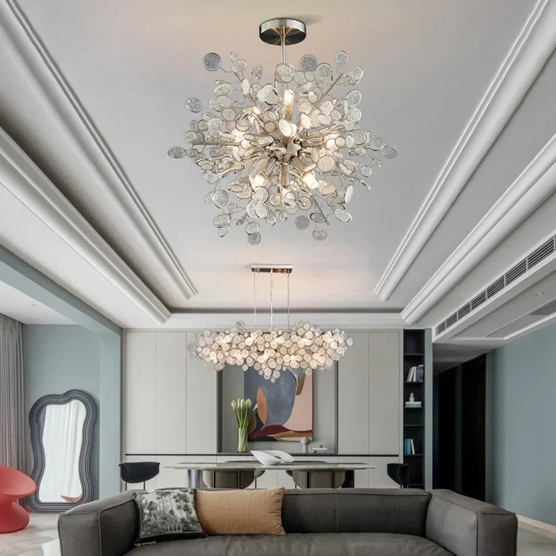 Modern Designer Villa Ceiling Chandelier 2024 for Living Dining Bedroom.