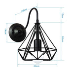 Vintage Cage Guard Wall Sconce Fixture for Modern Indoor Lighting