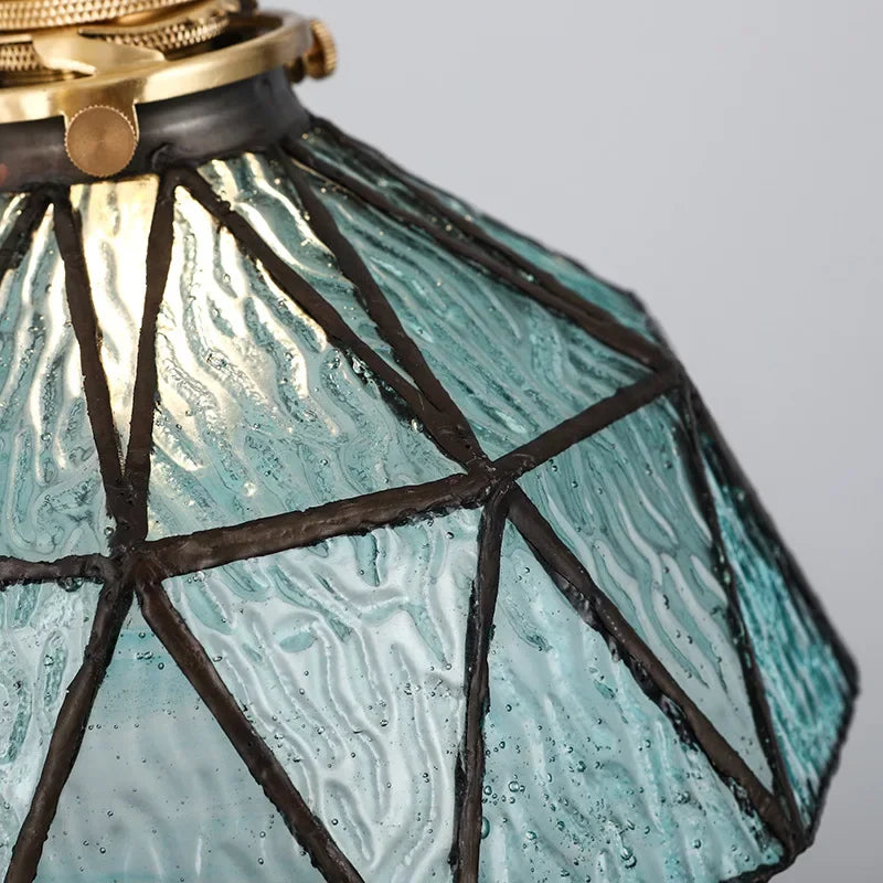 Tiffany Glass Chandelier Pendant Ceiling LED Light for Nordic Bedroom