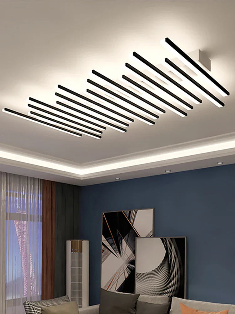 Modern Linear Ceiling Wall LED Lamps for Home Interior Decoration