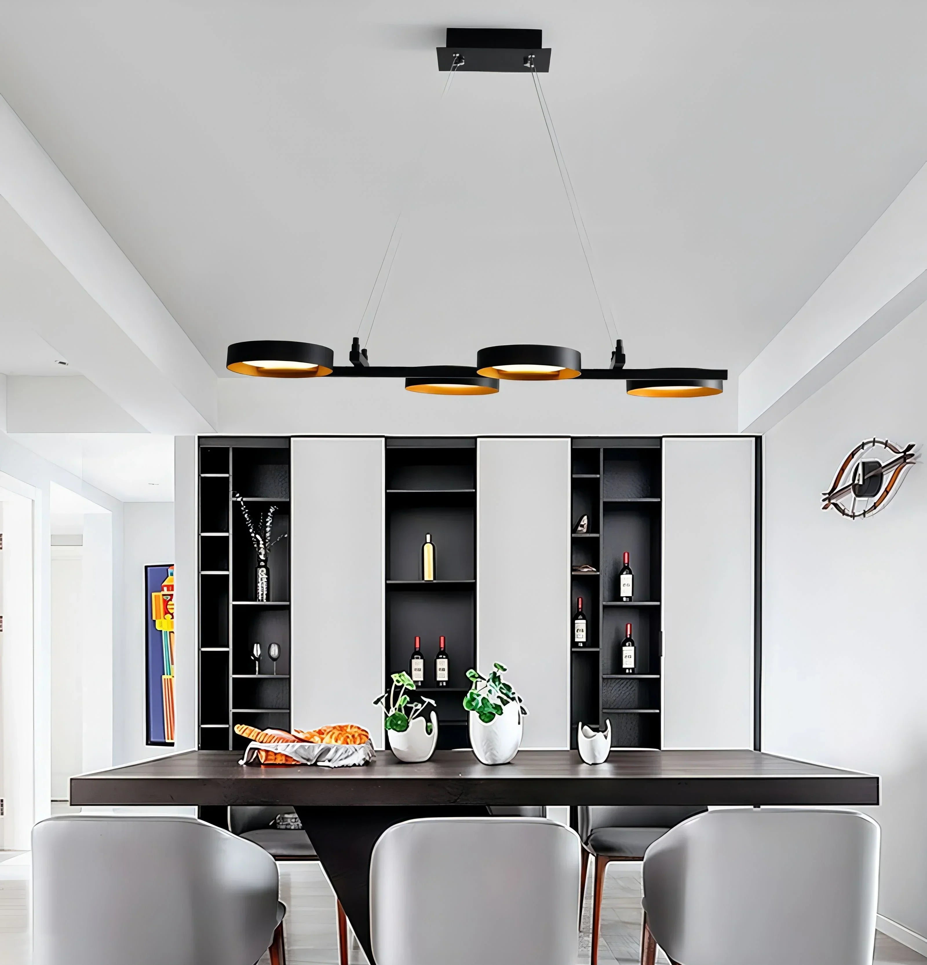 Modern LED Pendant Lamp for Living Room Dining Table Lighting