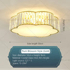 Crystal Light: Modern Restaurant Hotel Ceiling Light for Living Room