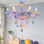 Colorful Crystal Cartoon LED Chandelier for Kids' Room