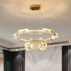 Crystal Pendant Light for Modern Luxury Living, Dining, or Kitchen Decor