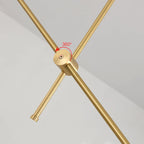 Magic Bean Iron Chandelier: Modern Nordic LED Fixture for Living Room & Bedroom