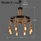 Industrial Rustic Pendant Lights Indoor Lamp for Living Dining Room Home Décor