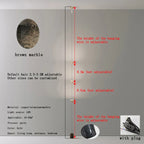 Modern Minimalist LED Floor Lamp for Living Room with Wall Mount Fixture